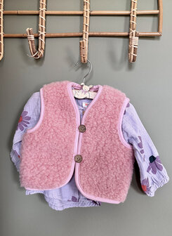 roze gilet