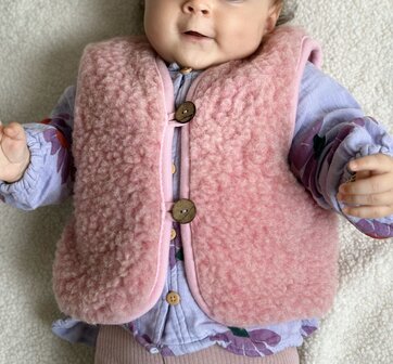 babyvest roze