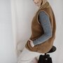 WOLLIES Amsterdam - Unisex Vest / Bodywarmer - Bruin - Maat M